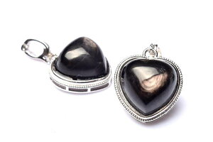 Silver925���V�b�N�ȋP�� �n�C�p�[�V�[���@12x12mm�@�n�[�g �y���_���g�g�b�v �A�N�Z�T���[ 1���� _PRG2017