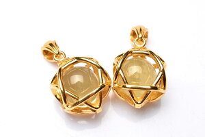 Silver925���F���̐_�� ���r�A���O���X�@10mm�@�Z䊐�(�_�r�f�̐�)�ۋ� �S�[���h �y���_���g�g�b�v �A�N�Z�T���[ 1���� _PRG2043