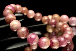 希少 ウォーターメロントルマリン 6.5mm ブレスレット アクセサリー 1個売り _BG6040-65