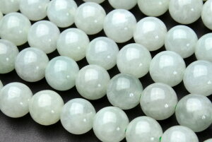 【連売り】8mm【ビルマ翡翠 】 【AA】 1連(約38cm)天然石 パワーストーン ビーズ パーツ _R1394