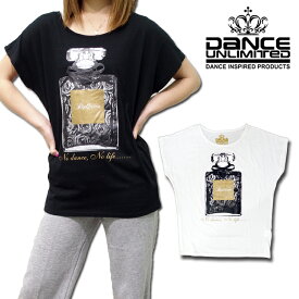 3枚以上で2,552円!!【メール便対応】 Tシャツ レディース 半袖 ドルマン Tシャツ DANCE UNLIMITED #DL-1409【ダンス Tシャツ ダンス 衣装 /ダンス ウェア/フィットネス ウェア/ヨガ ウェア/ズンバ ウェア/ランニング/エアロビ/リトモス/ヒップホップ/ゆるトップス】