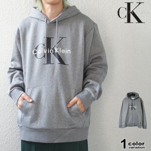 Calvin Klein �J���o���N���C�� �p�[�J�[ �v���I�[�o�[ �X�E�F�b�g �t�[�f�B �X�E�F�b�g�p�[�J�[ ���� ���N�� MONOLOGO FLEECE HOODIE �����Y �傫���T�C�Y (CK calvin klein �g�b�v�X 40BM800)