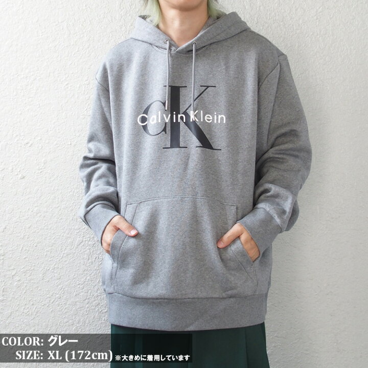 楽天市場】Calvin Klein カルバンクライン パーカー プルオーバー 