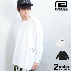 ���o�[�T�� reversal T�V���c ���� PEMVS LONG SLEEVE TEE (reversal t�V���c ����t 2020 �z���C�g �u���b�N �i���Z RV20AW101 �r�b�O�V���G�b�g �X�g���[�g)�y���[���֑Ή��z