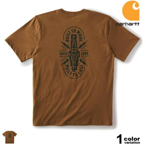 �J�[�n�[�g T�V���c Carhartt Irvine Relaxed Built T-Shirt �o�b�N�v�����g �����b�N�X�t�B�b�g USA���f�� �傫���T�C�Y [107440] �y���[���֑Ή��z