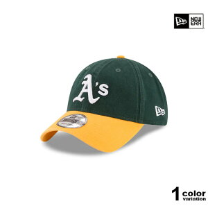 New Era �j���[�G�� �L���b�v �I�[�N�����h �A�X���`�b�N�X �X�g���b�v�o�b�N �T�C�Y�����\ �A�W���X�^�u�� �L���b�v NEWERA 9 TWENTY 920 MLB Core Classic Oakland Athletics USA���f�� ���s�A���i �����Y 