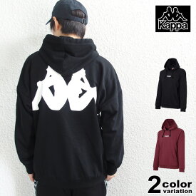 カッパ Kappa パーカー プルオーバー BIG LOGO SWEAT HOODIE ビッグシルエット ビッグパーカー メンズ レディース [KLA52KT04] (kappa パーカー スウェット ストリート スポーツ ファッション ダンス カッパ ゆるトップス) 【あす楽対応】