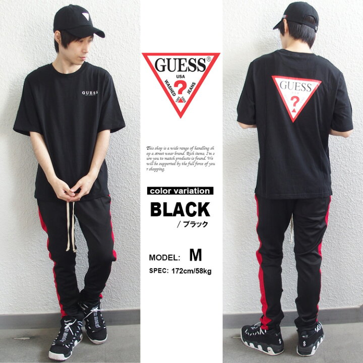 楽天市場】GUESS ゲス 半袖 Tシャツ ビッグシルエット オーバーサイズ 