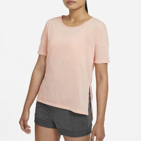 NIKE ナイキ Tシャツ 半袖 レディース ウィメンズ WOMENS ドライ レイヤー S/S トップ Tシャツ【TEE シャツ ロゴ スポーツウェア ランニング ヨガ】#cj9327【メール便対応】