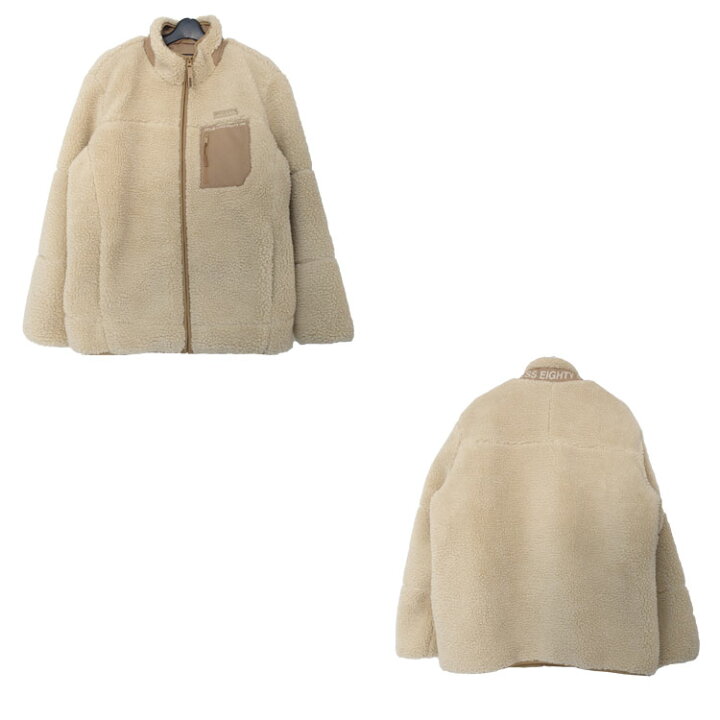 楽天市場】GUESS ゲス ボア ジャケット BTTN-UP JACKET フリース 