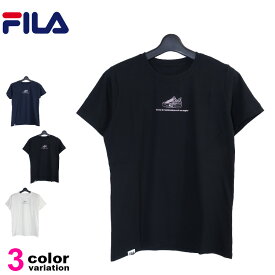 【メール便送料無料】【フィラ Tシャツ レディース】 FILA シューズロゴ 半袖 Tシャツ フィラ FILA レディース レディス スポーツウェア トレーニングシャツ ランニング ジョギング ジム フィットネス 吸水速乾 UV対策 吸汗 ドライ フィット #412-695