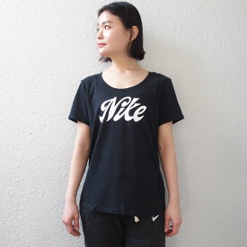 NIKE ナイキ Tシャツ 半袖 レディース ウィメンズ WOMENS AS W NK DF TEE NIKE SCRIPT Tシャツ 【TEE シャツ ロゴ スポーツウェア ランニング ヨガ】#fd2987【メール便対応】