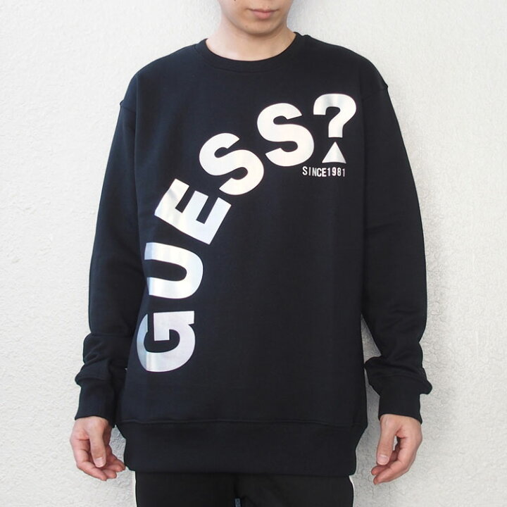 楽天市場】【guess トレーナー】 GUESS ゲス トレーナー クルーネック 