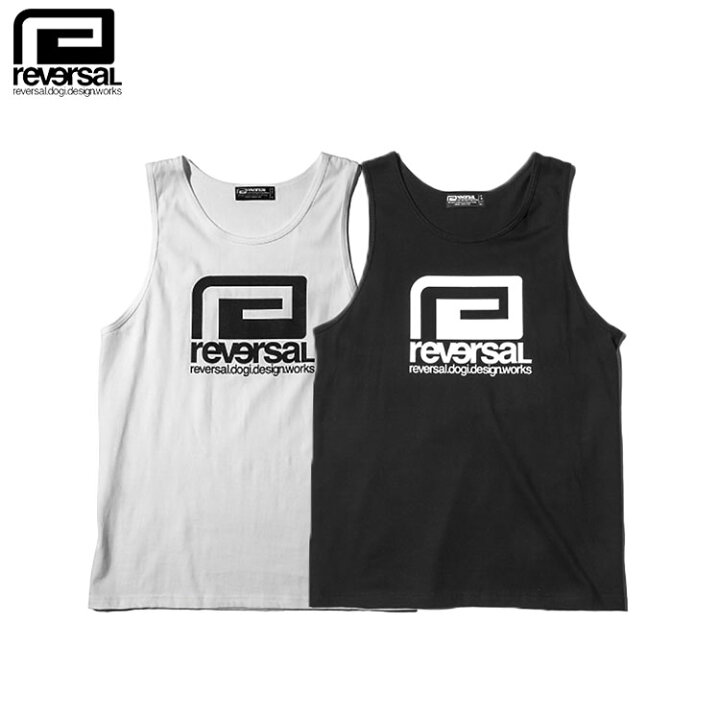 楽天市場】リバーサル reversal タンクトップ BIG MARK COTTON TANKTOP 