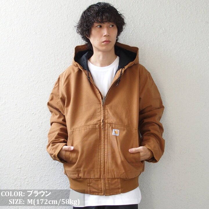 楽天市場】カーハート アクティブジャケット ルーズフィット J130  