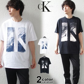 Calvin Klein SS GRAPHIC TEE カルバンクライン Tシャツ 半袖 メンズ レディース (calvin klein tシャツ トップス 40MC833) 【メール便対応】
