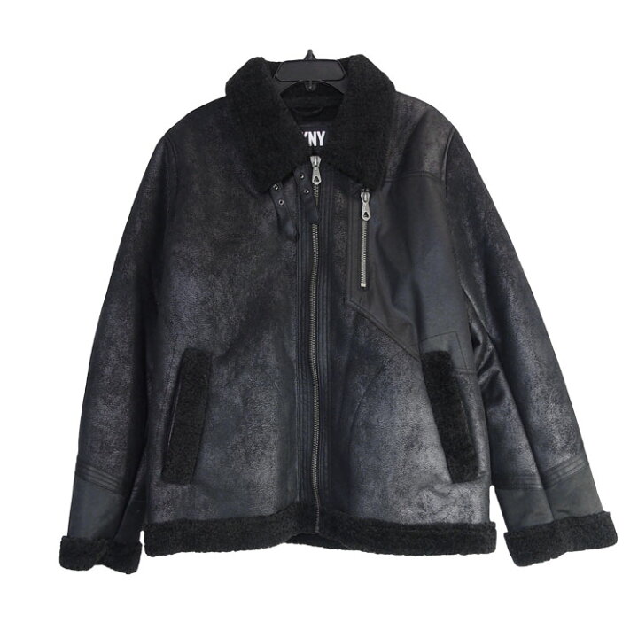 楽天市場】DKNY ダナ キャラン ニューヨーク フェイク ムートン  