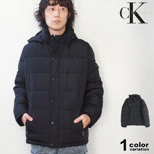 Calvin Klein JoNC ȃWPbg pt@[ WPbg t[ht PUFFER JACKET USf 傫TCY Y (calvin klein WPbg AE^[ CM208326)