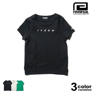 �y�݌ɏ����z���o�[�T�� reversal ���� �X�E�F�b�g �g�b�v�X ���� T�V���c ���f�B�[�X SMALL LOGO CUTOFF SWEAT TOP (reversal t�V���c RV23SS806 �X�g���[�g �Y���o zumba)�y���[���֑Ή��z