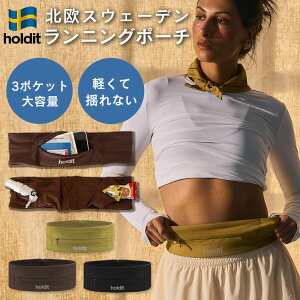 �y11��2���܂ŁI�V�쏤�i15��OFF�N�[�|���I�z holdit Activity Belt �����j���O�|�[�` �E�G�X�g�|�[�` �h��ɂ��� 3�|�P�b�g �L�[�t�b�N ������ �y�� �L�k �X�}�z iPhone �X�}�[�g�t�H�� �����j���O�o