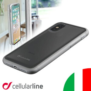 Cellularline iPhone P[X iPhoneXS iPhoneX ϏՌ o[P[X ǂɓ\ iPhoneP[X ACtH ACtHP[X ACtHXS ACtHX MagSafe Jo[ X}zP[X uh C^A CO