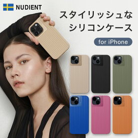 Nudient iPhone14 ケース シリコン iPhone シリコンケース 14pro 14plus 14promax 13 13pro 13mini iPhone12 12pro iPhone12Pro iPhoneSE SE 第3世代 第2世代 iPhone8 iPhone7 スマホ スマホケース 耐衝撃 おしゃれ 大人かわいい ブランド アイフォンケース 北欧