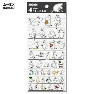 [~ 4size STICKER MOOMIN 4TCY 1V[g V[ fR