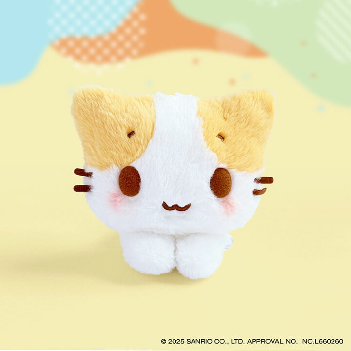 楽天市場】マシュマロみたいなふわふわにゃんこ ぬいぐるみ Sサイズ M 