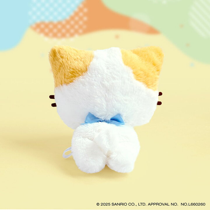 楽天市場】マシュマロみたいなふわふわにゃんこ ぬいぐるみ Sサイズ M 