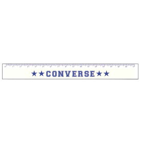 コンバースグッズ 定規 17cm ホワイト CONVERSE 011028