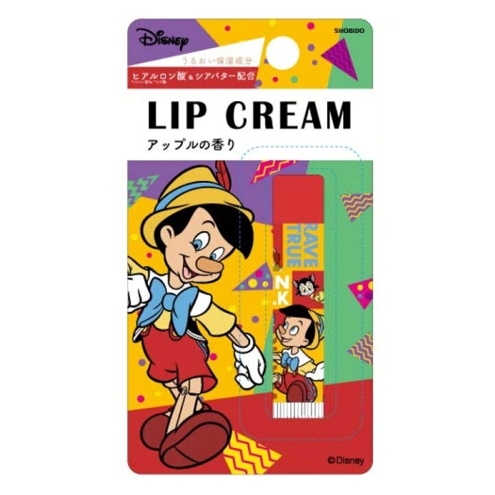 楽天市場 ディズニー ピノキオ グッズ リップクリーム アップルの香り キャラクターズショップ ラフラフ