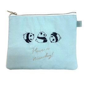 ミリミリ フラットポーチ(パンダ) [498615]【ラッピング不可】