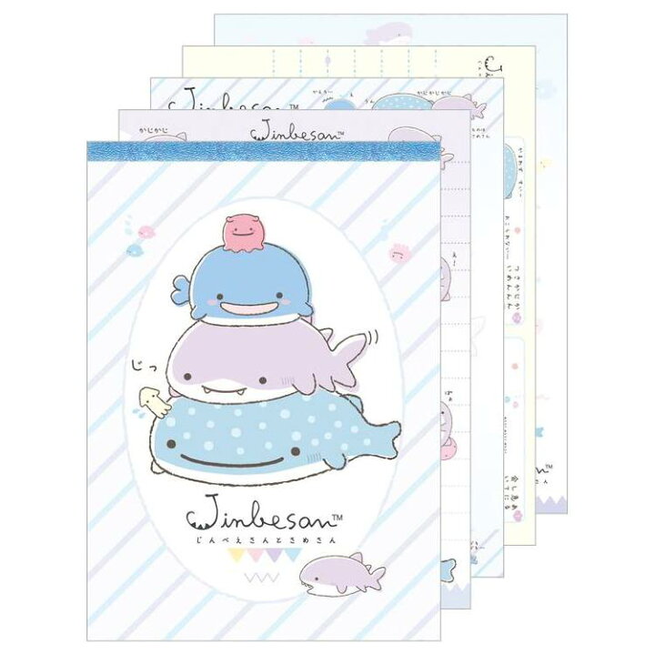 楽天市場 じんべえさんグッズ メモパッド Mh じんべえさんとさめさん キャラクターズショップ ラフラフ