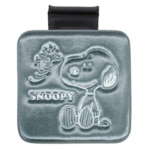 スヌーピー グッズ クッション プレス カク GY カー用品 117095