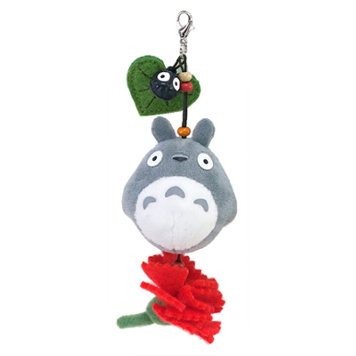 楽天市場 となりのトトロ グッズ ミニ絵日記 マスコット 大トトロとカーネーション キャラクターズショップ ラフラフ