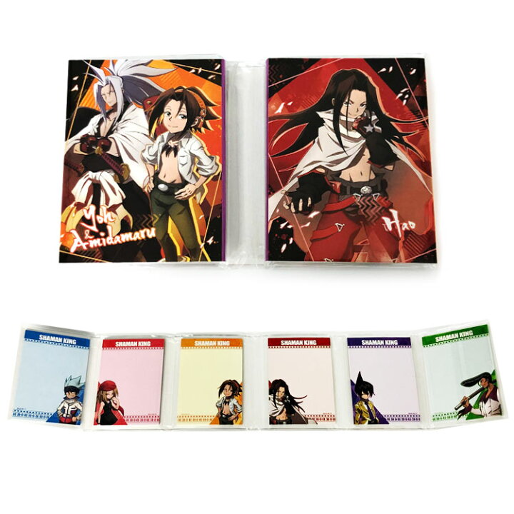 楽天市場 シャーマンキング グッズ パタパタメモ A Shaman King キャラクターズショップ ラフラフ
