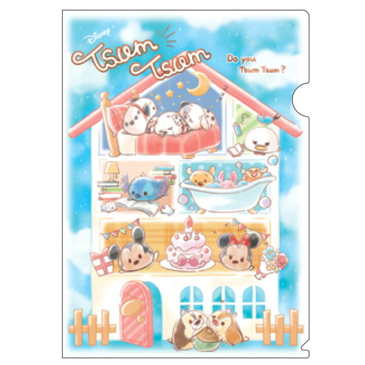 楽天市場 ディズニーツムツム グッズ クリアファイル キャラパレ キャラクターズショップ ラフラフ