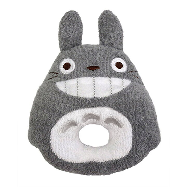 楽天市場 となりのトトログッズ ガラガラ 大トトロ 笑い トトロ ベビーコレクション ベビー用品 キャラクターズショップ ラフラフ