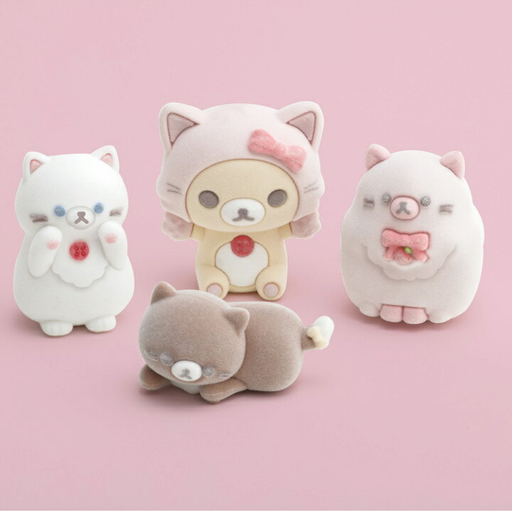 楽天市場】リラックマグッズ にゃんにゃんフィギュアセット 