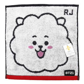 BT21 ミニタオル フェイス RJ LINE FRIENDS 747195【ラッピング不可】