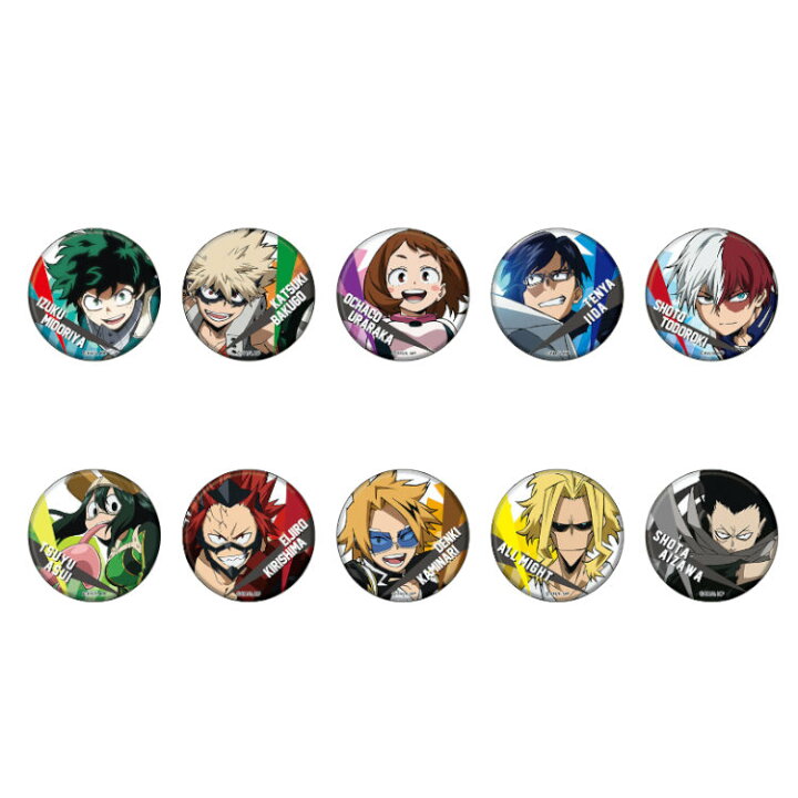 楽天市場 柄はおまかせ 僕のヒーローアカデミア グッズ Canバッジ Vol 3 キャラクターズショップ ラフラフ