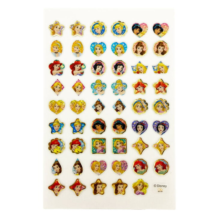 楽天市場 ディズニー プリンセス グッズ ピアスシール キャラクターズショップ ラフラフ