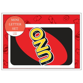 UNO グッズ ミニレターセット ロゴ