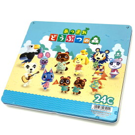 あつまれどうぶつの森グッズ K88024CDMS2 色鉛筆24色 新学期・新入学