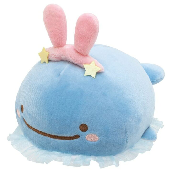 楽天市場 じんべえさんグッズ スーパーもーちもちぬいぐるみs まいごのこくじら じんべえさんとうみうさぎ キャラクターズショップ ラフラフ