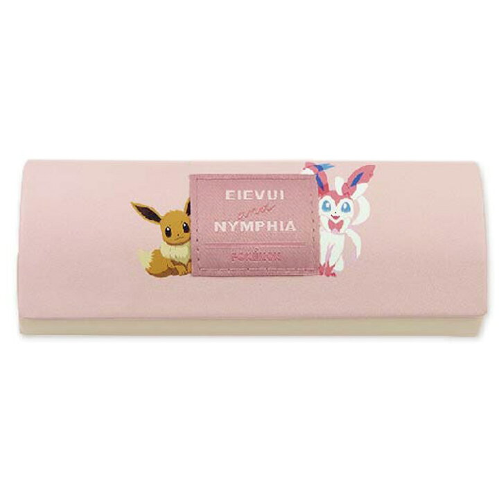 楽天市場 ポケットモンスター メガネケース Pk ワッペン ポケモン イーブイ ニンフィア 眼鏡ケース めがね クロス付き キャラクターズショップ ラフラフ