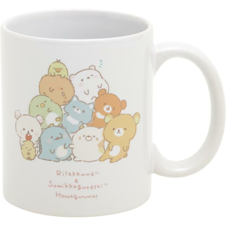 楽天市場】リラックマ&すみっコぐらし マグカップ ほにゃぐるみ〜ず2 