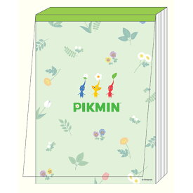 ピクミン メモA6 A PIKMIN ゲーム お花 あおピクミン きピクミン あかピクミン ステーショナリー 705484