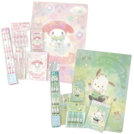 4753-4754 福袋 サンリオ 文具6点セット ゆめかわ!（マイメロディ・ポチャッコ） 【ラッピング不可】