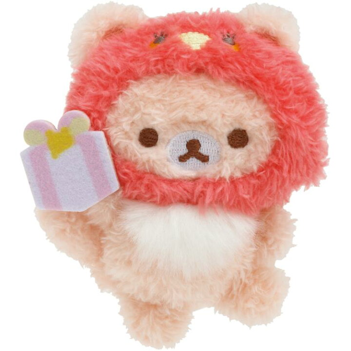 楽天市場】リラックマ ぬいぐるみバッジ サクラノコリス にこにこHappy 